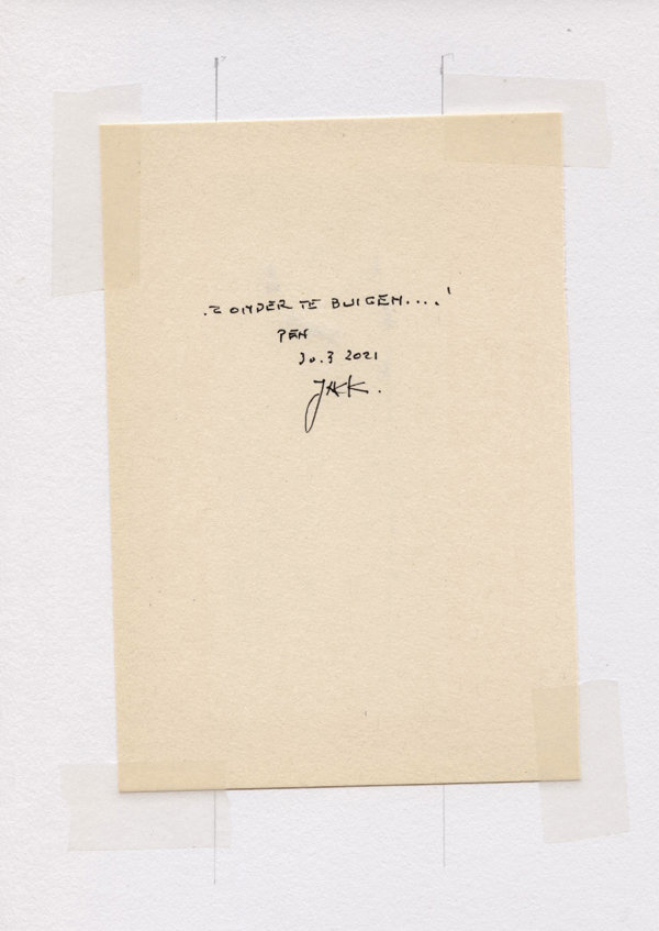 Zonder te buigen... (Backside)