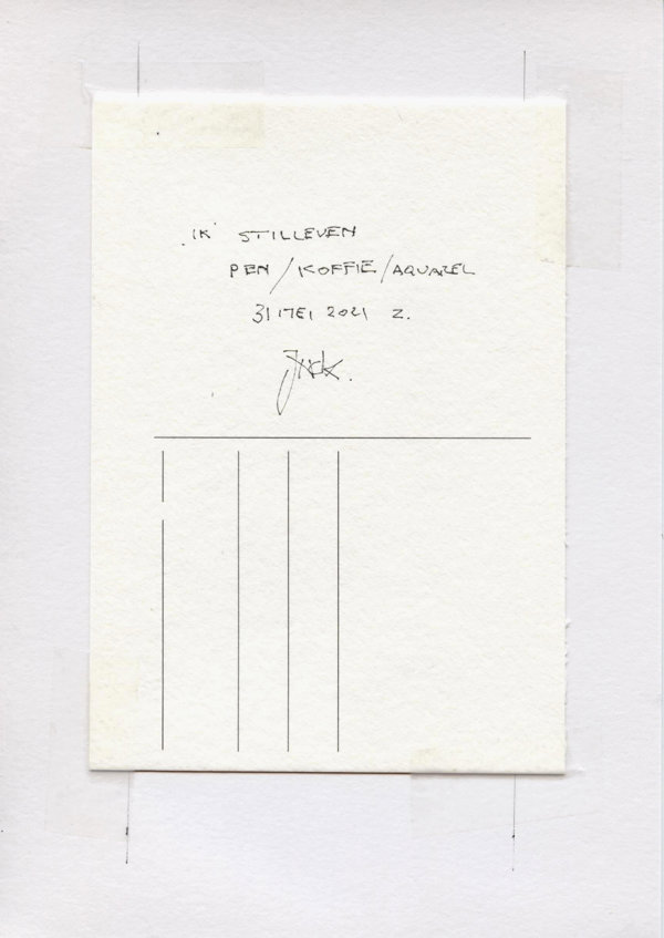 Ik, stilleven (Backside)