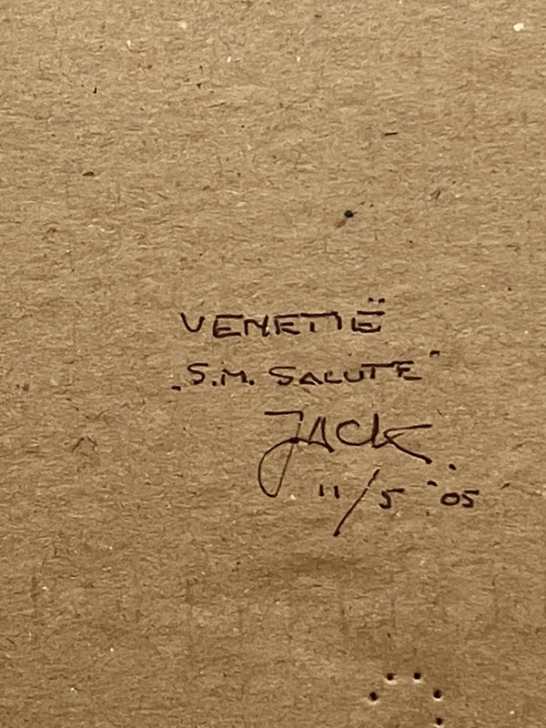 Venetië S.M. Salute (Backside)