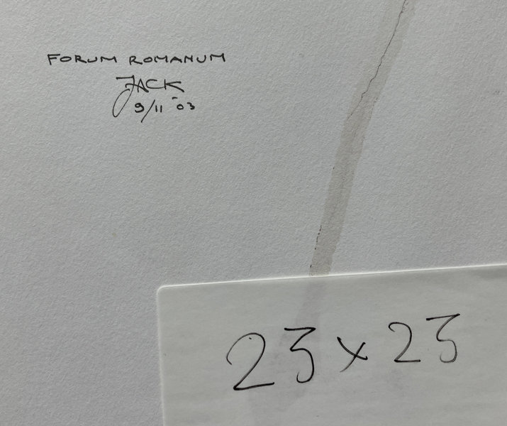 Forum Romanum (Backside)