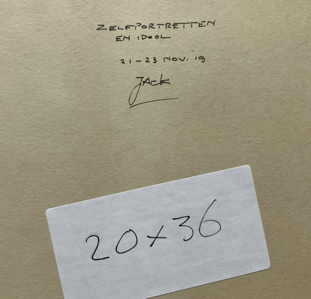 Zelfportretten en Idool (Backside)