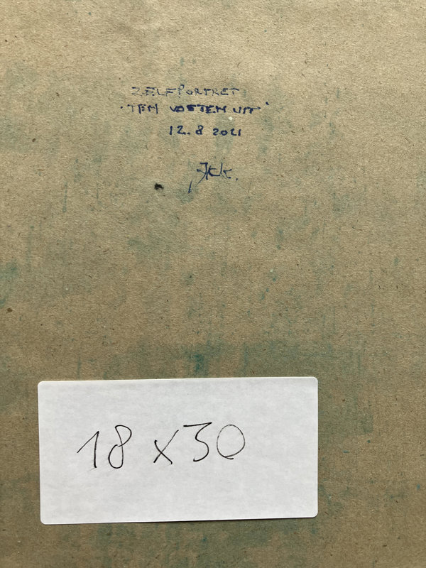 Zelfportret 'ten voeten uit' (Backside)