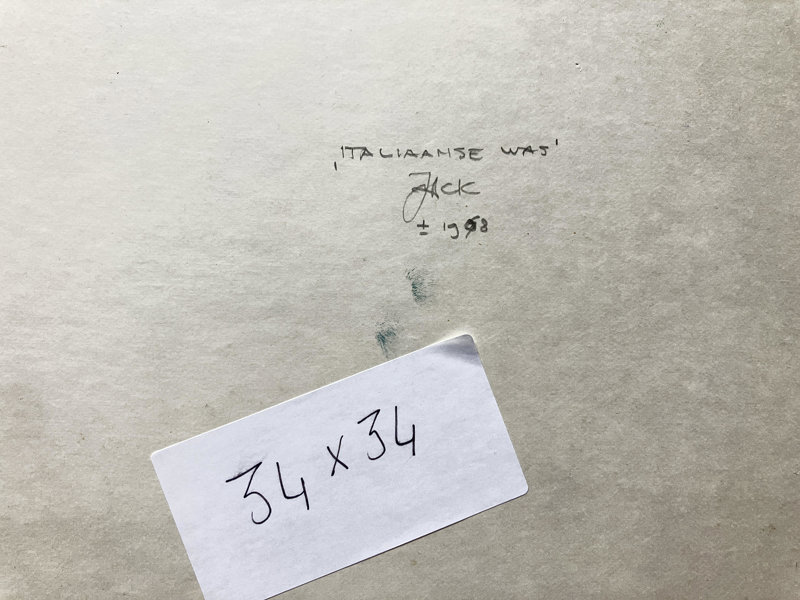 Italiaanse was (Backside)