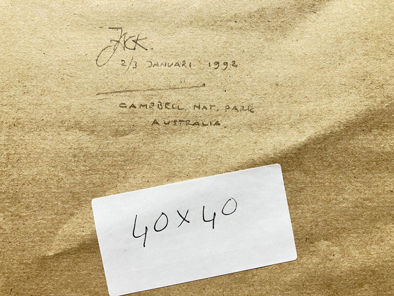 Campbell Nat. Park Australia (Backside)