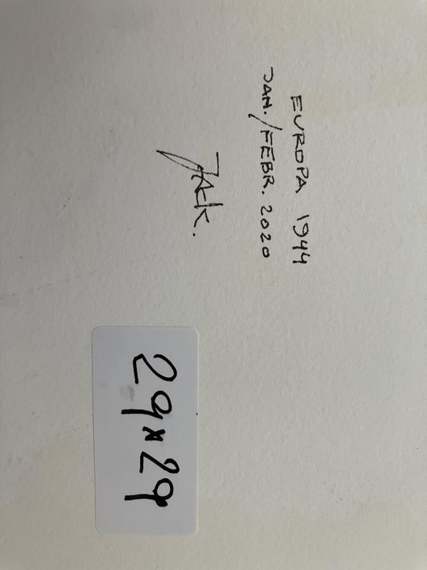 Europa 1944 (Backside)