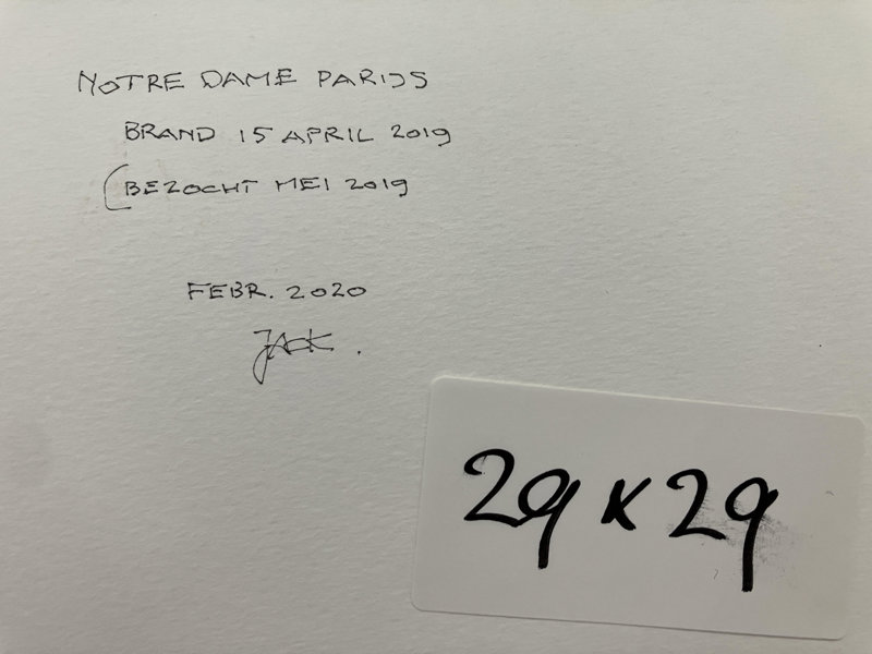 Notre Dame Parijs brand 15 April 2019 (Backside)