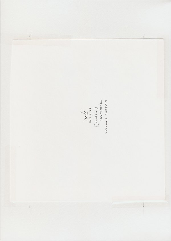 Eidsborg Stavkerk Telemark (Noorw.) (Backside)