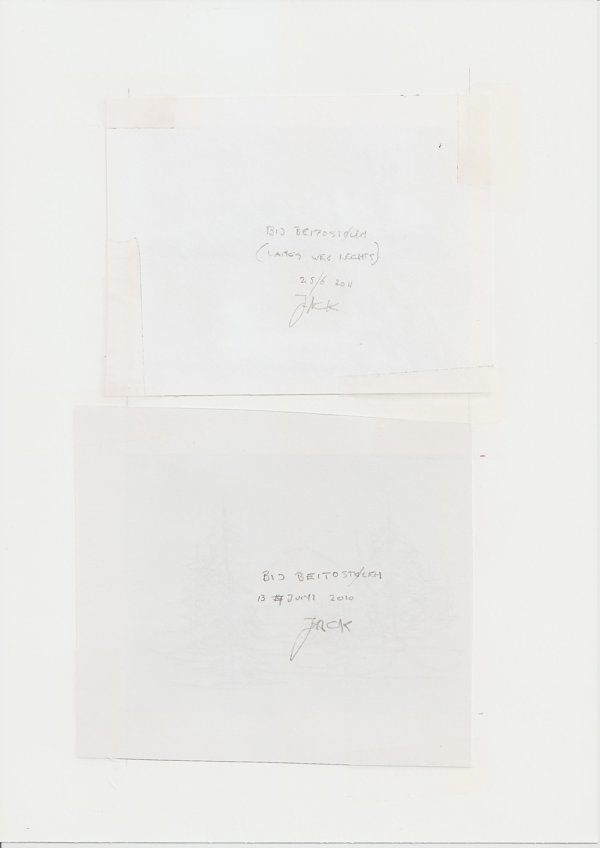 Bij Beitostølen (Lange weg rechts) (Backside)