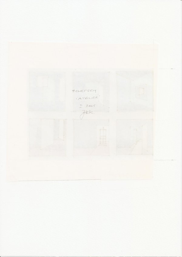 Schetsen 'Atelier' (Backside)
