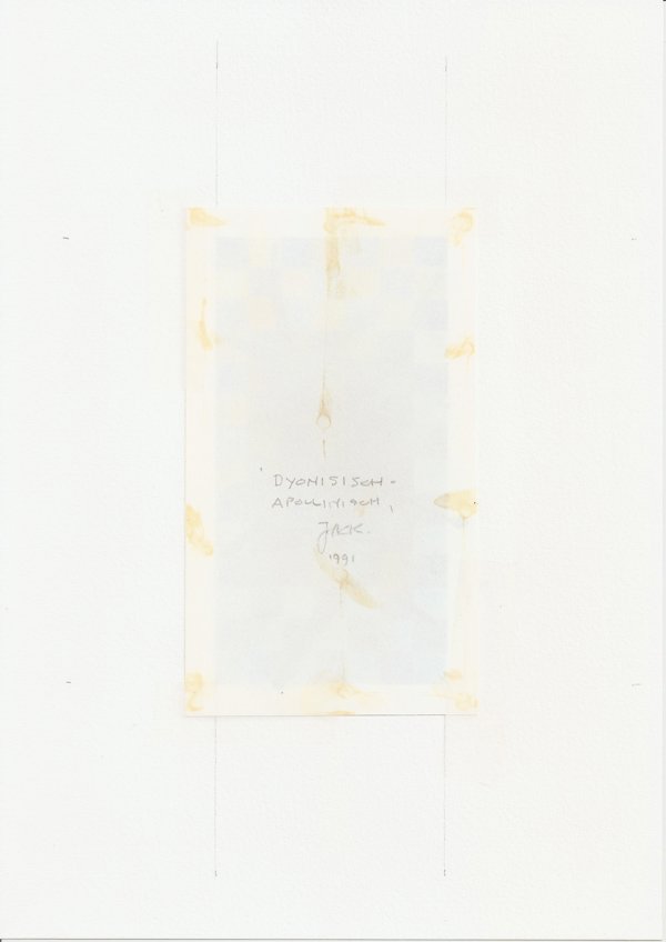 Dyonisisch-Apollinisch (Backside)