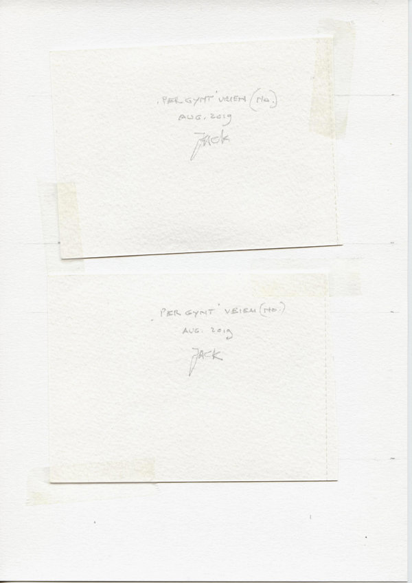 Peer Gynt, Veien (No.) (Backside)