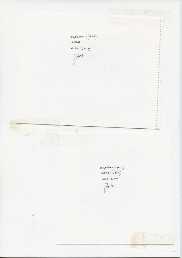 Drøbak (No.) Kerk (Backside)