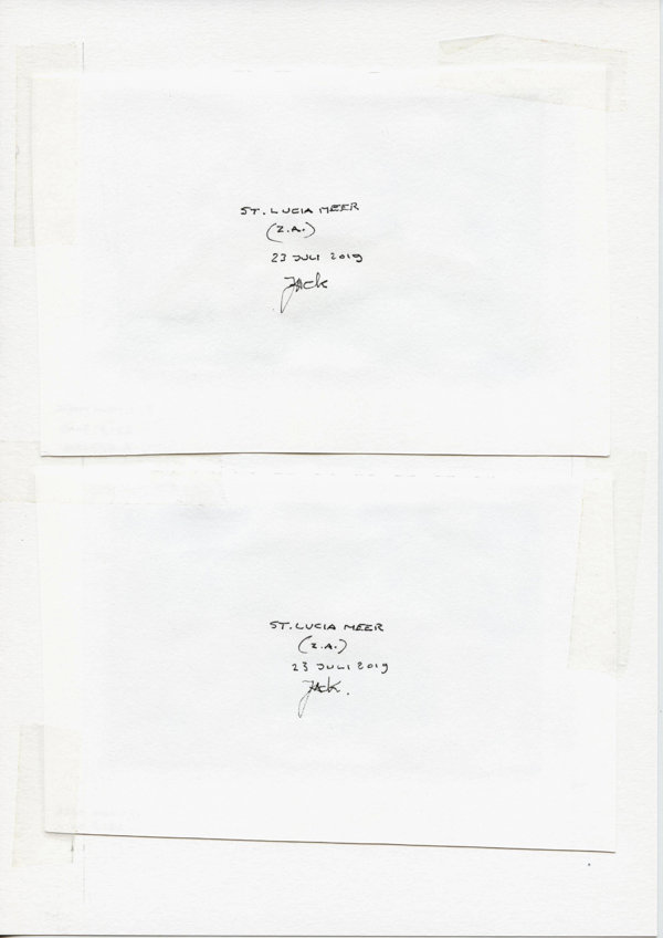 St. Lucia Meer (Z.A.) (Backside)