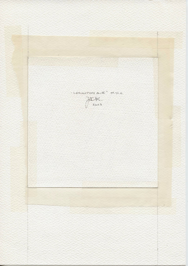 Lexington Ave. N.Y.C. (Backside)