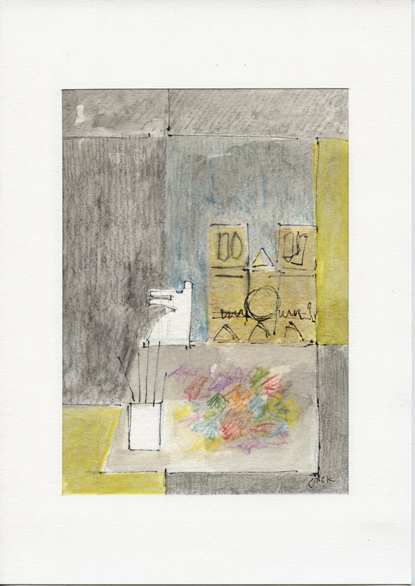 Paris Schets 1 voor Notre Dame