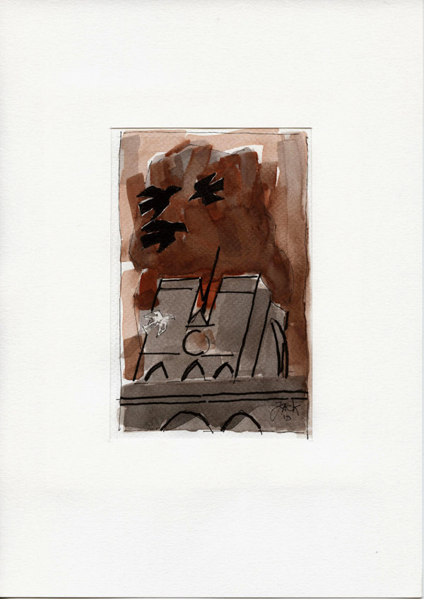 Notre Dame Paris (3) Schets