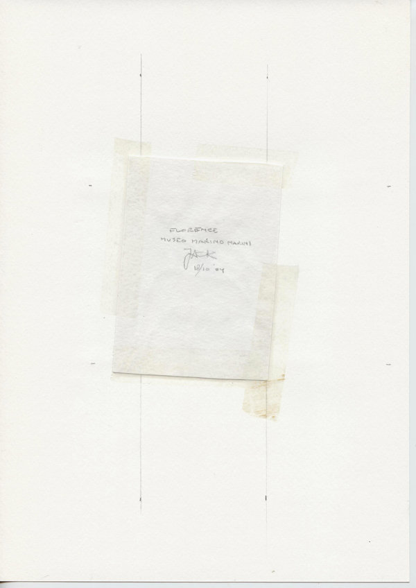 Florence Museo Marino Marini (Backside)